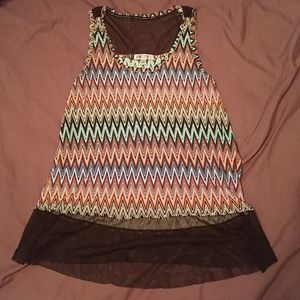 Beautiful Pattern sleeveless shirt